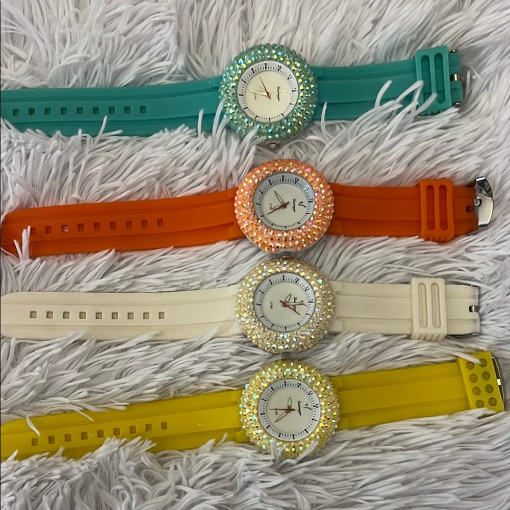Colorful Women's Watch Set